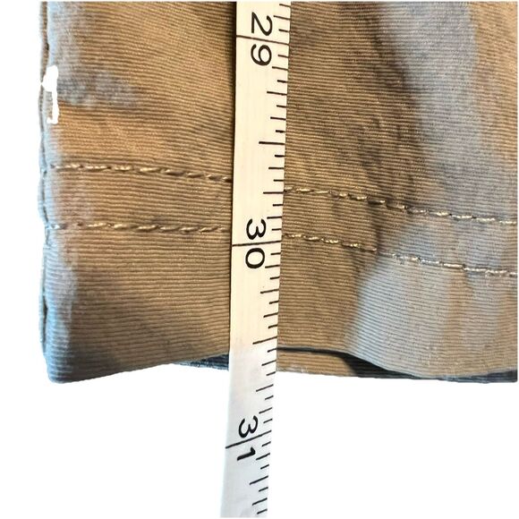 The North Face Nylon Pants Beige Khaki Drawstring Legs Hiking Women’s 8 Regular - Picture 5 of 9